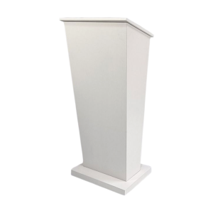 Rednerpult weiss 1